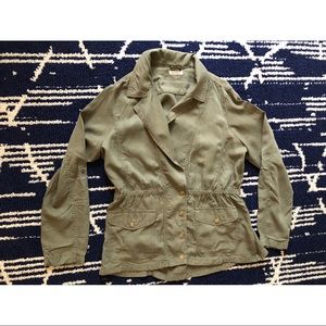 Lucky Brand Green Utility Jacket sz XL